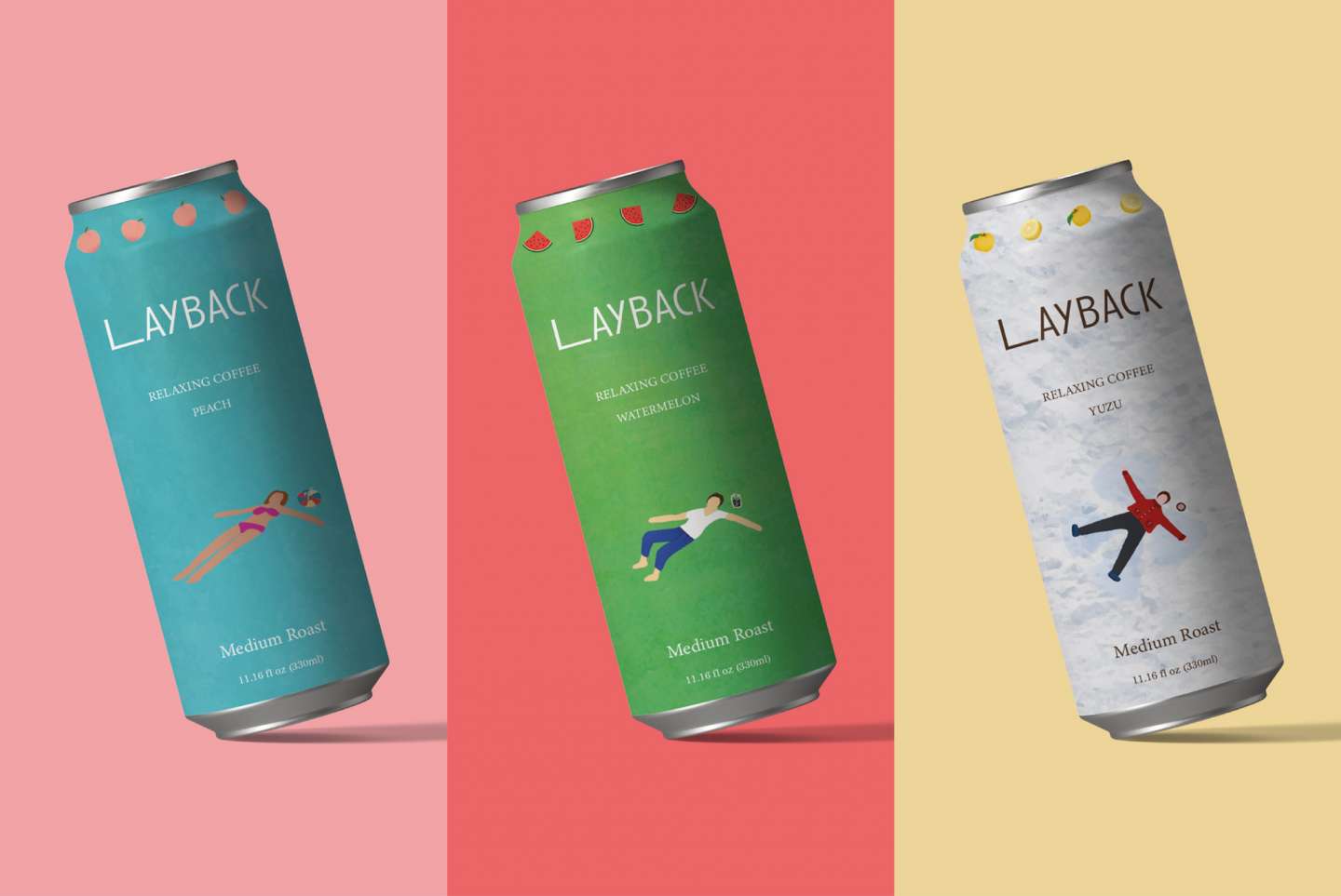 LAYBACK - Coffee Brand Identity