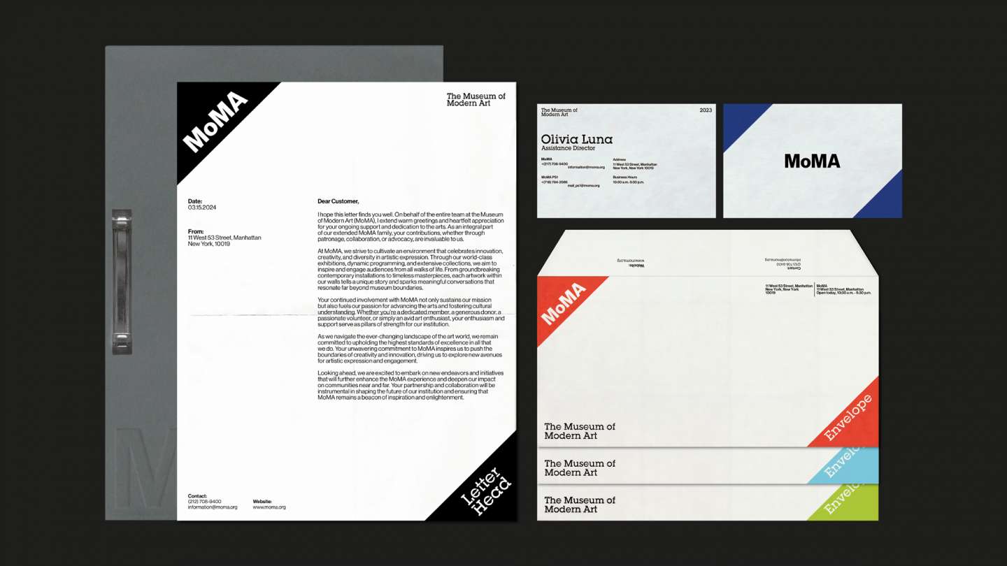 MoMA Identity (Rebranding)