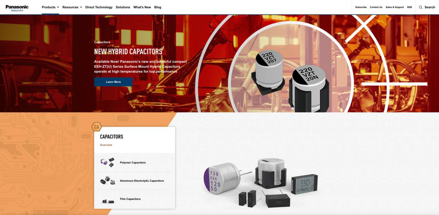 Panasonic Industry Web Graphics