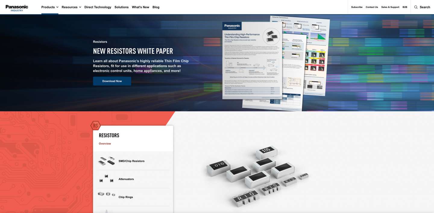 Panasonic Industry Web Graphics