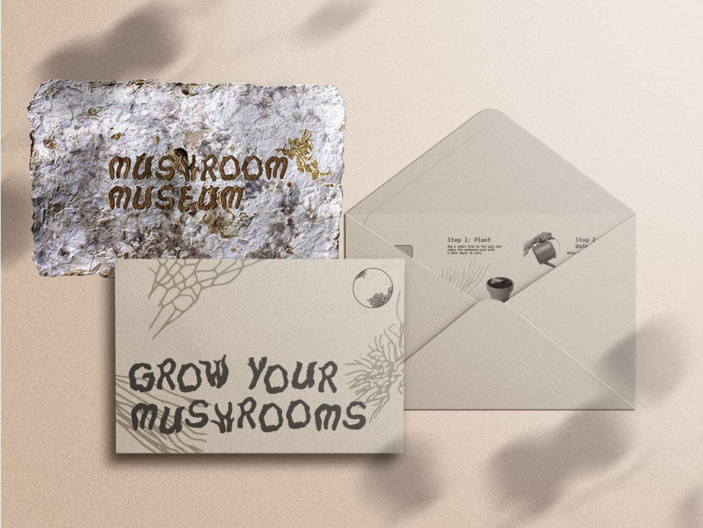 Mushroom Museum Branding