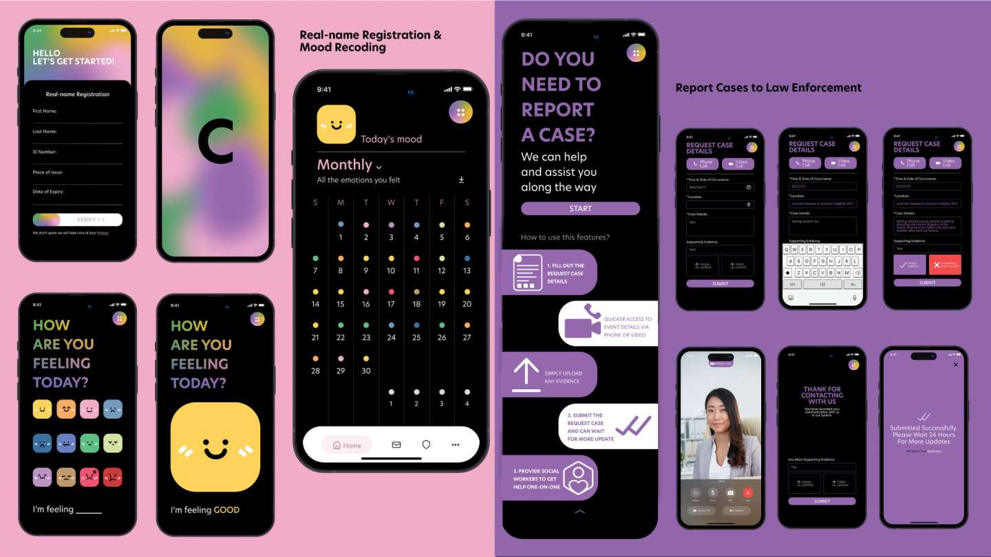 Stop Asian Hate App Design