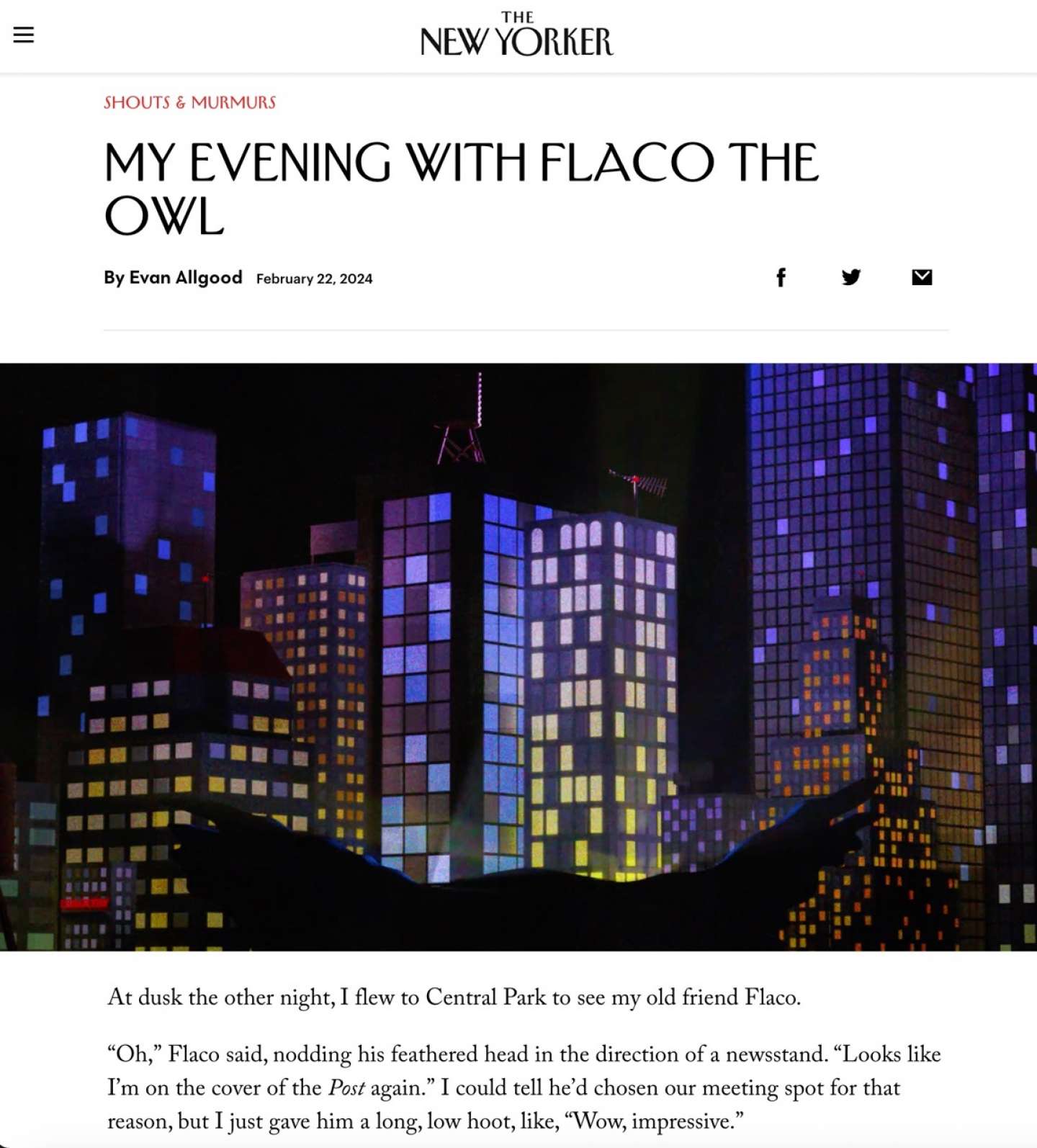 Flaco the Owl