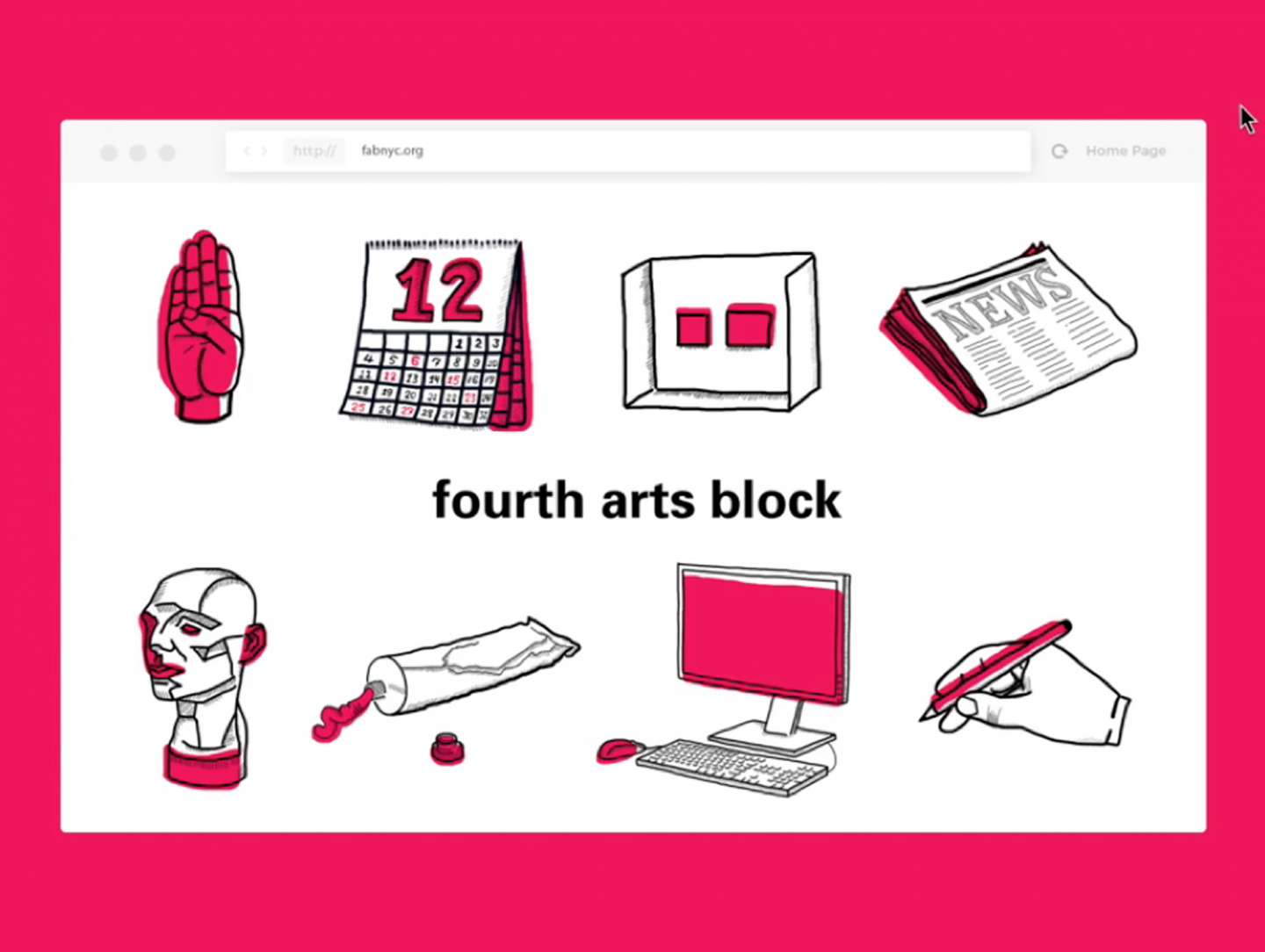 Fourth Arts Block Rebranding