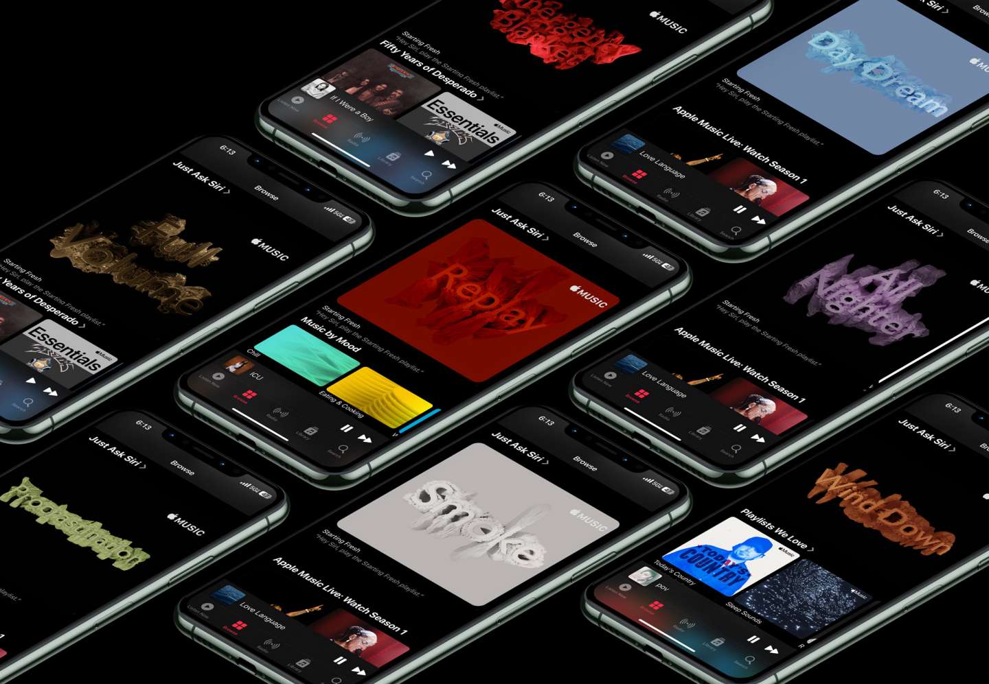 APPLE MUSIC TILES