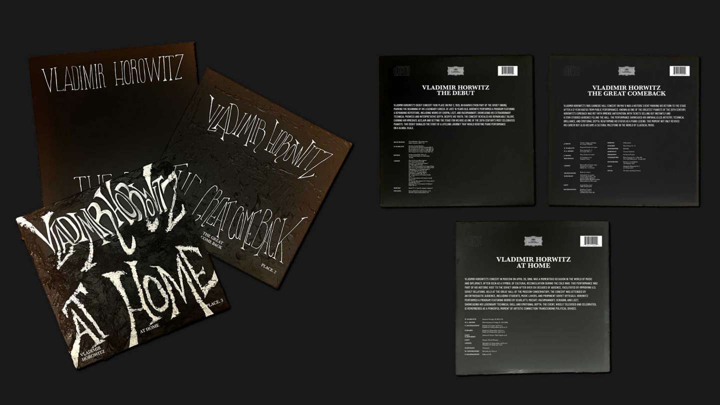 Vladimir Horowitz, LP Cover Design