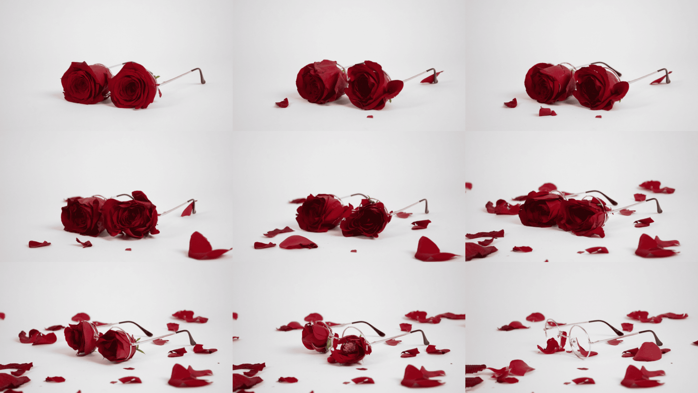 Rose Covered Glasses