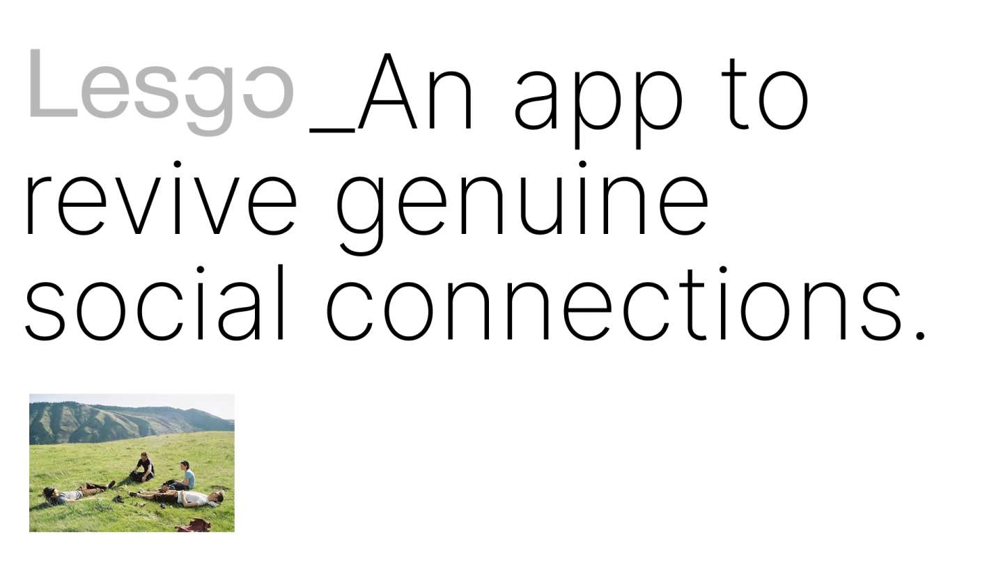 Lesgo(Social app)_UI/UX Project