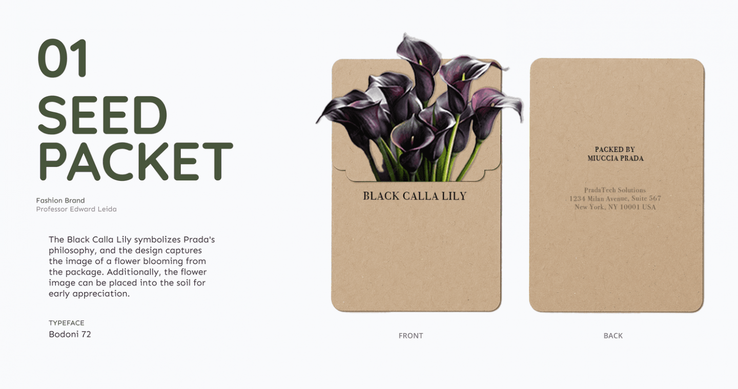PRADA SEED PACKET