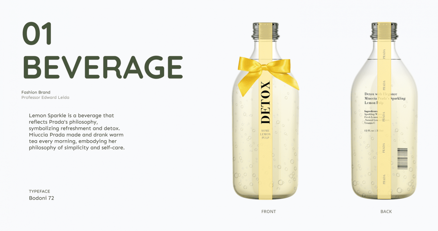 PRADA BEVERAGE