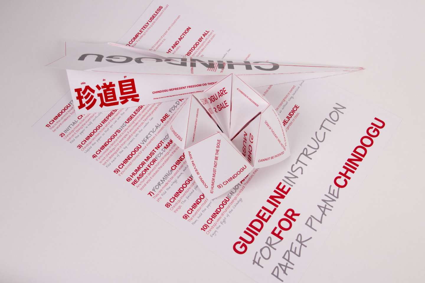 Chindogu - Manifesto Poster