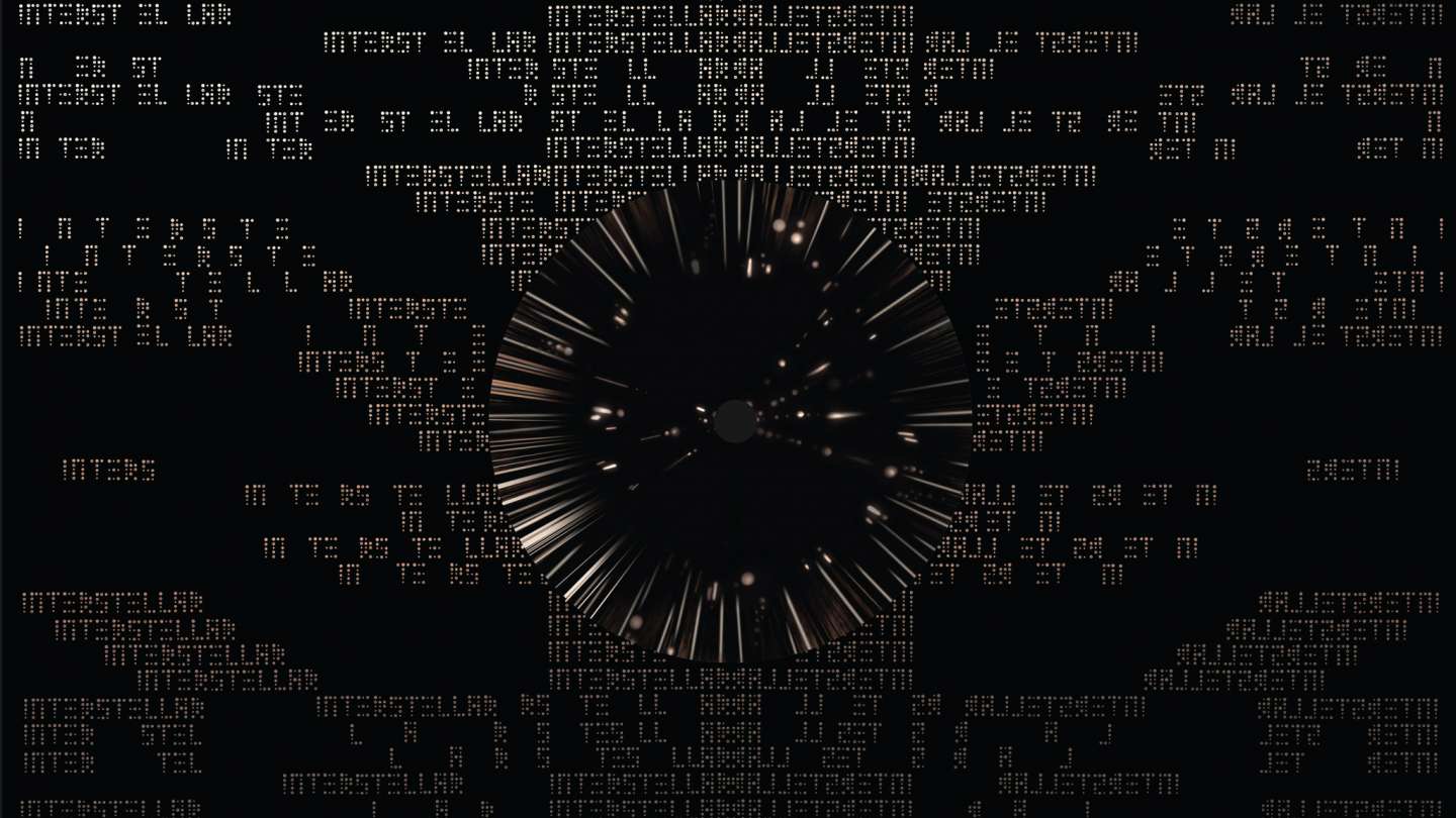 Interstellar Vinyl Record Design
