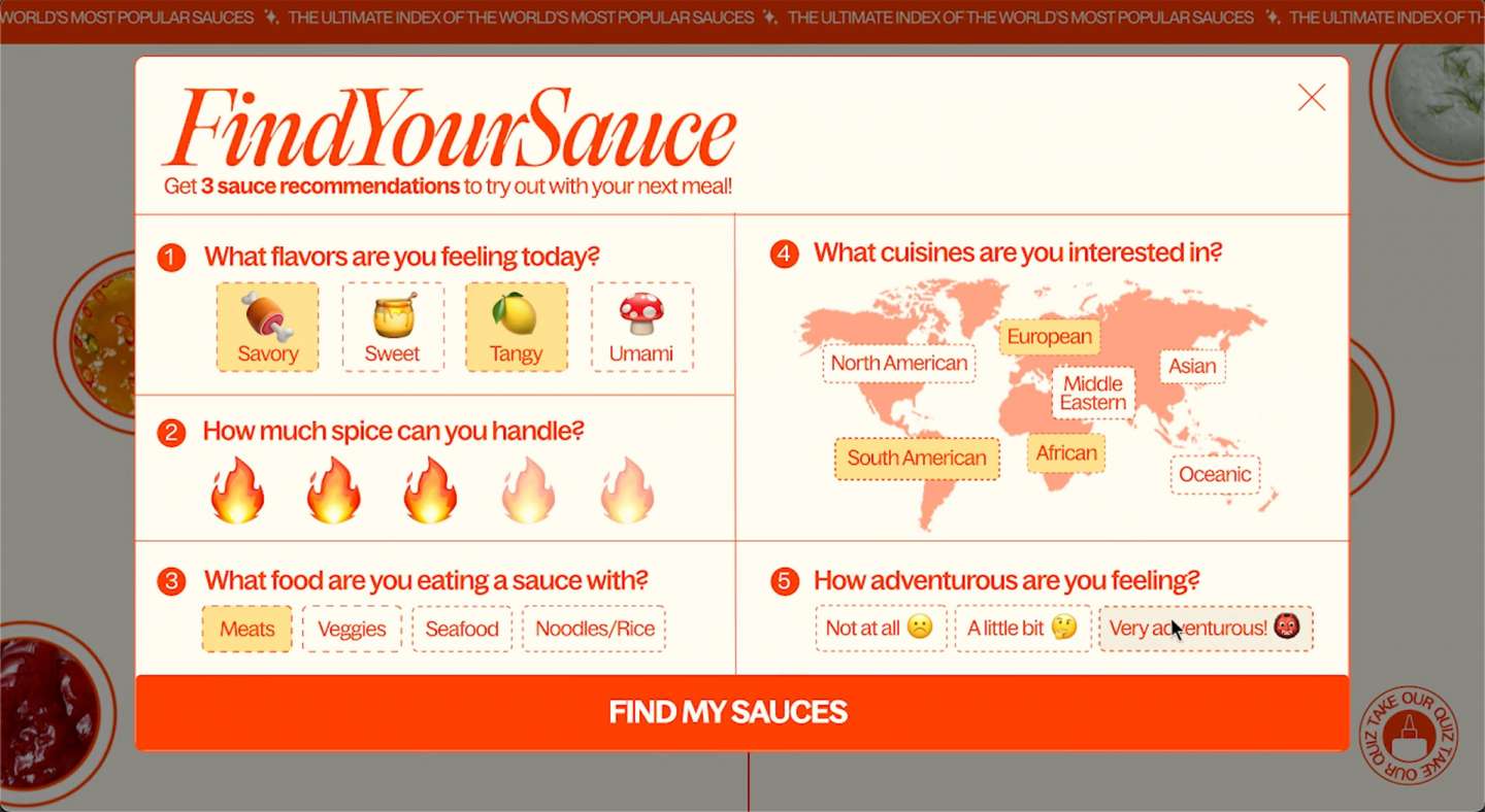Lost in the Sauce