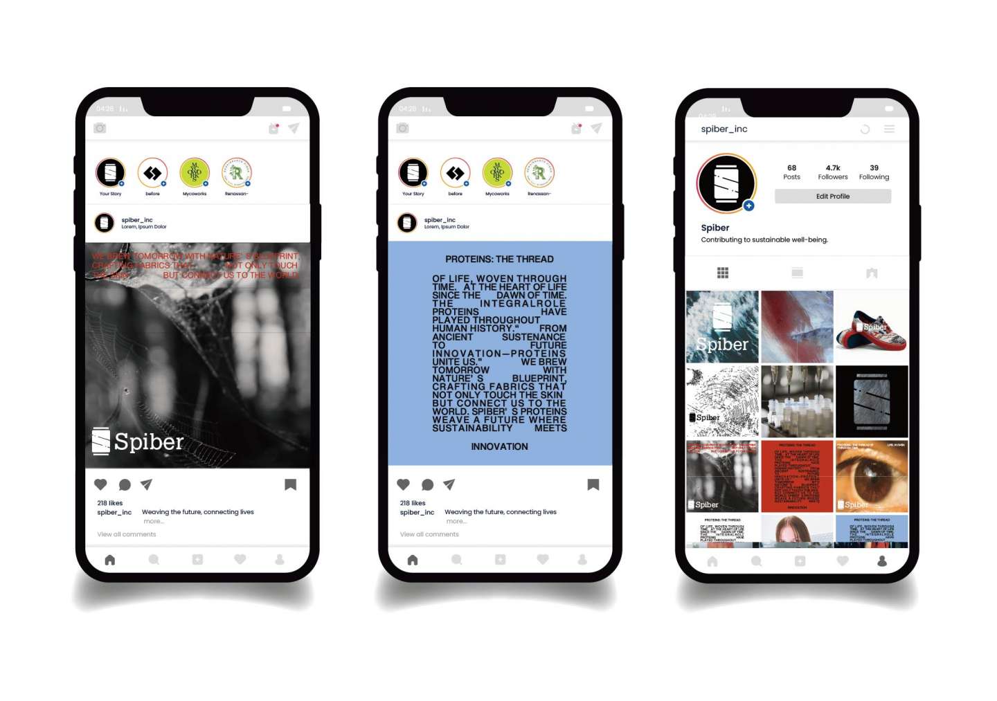 Spiber: Brand Identity Redesign