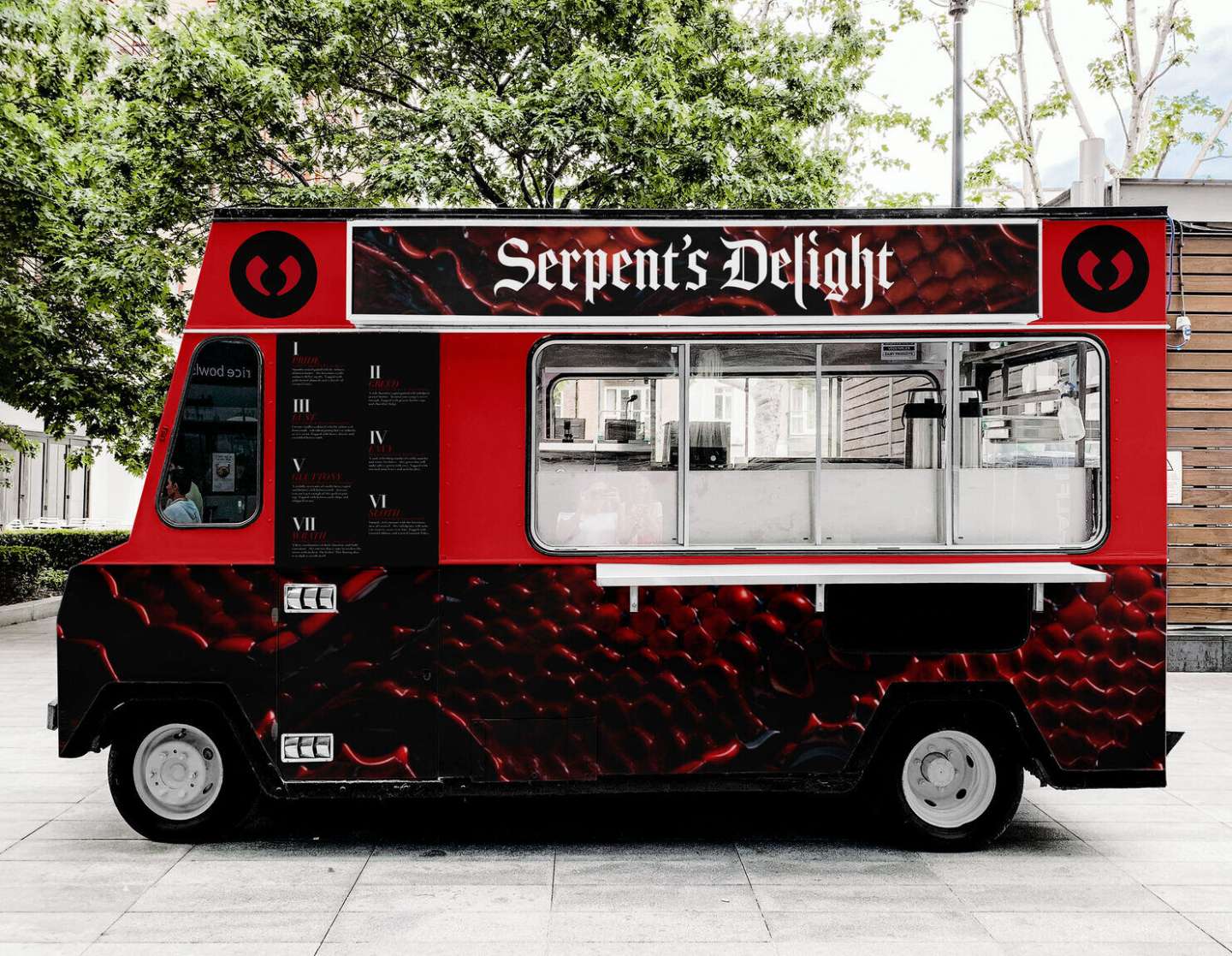 SERPENT'S DELIGHT ICE CREAM TRUCK