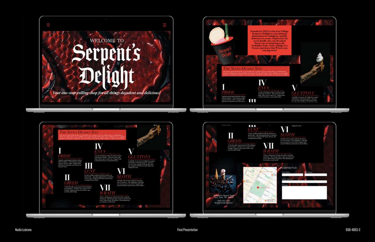SERPENT'S DELIGHT ICE CREAM TRUCK
