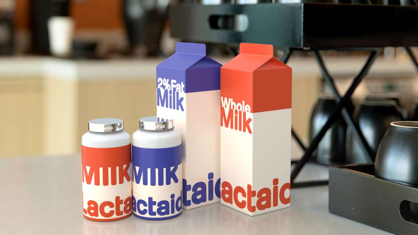 Lactaid Rebranding