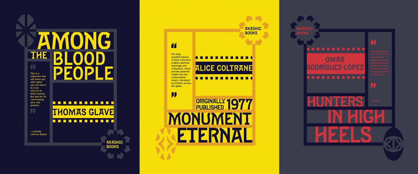 Akashic Books Rebrand 