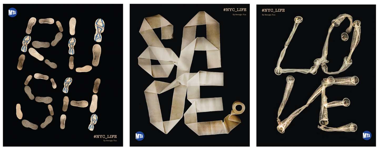 NYC Tactile Typography