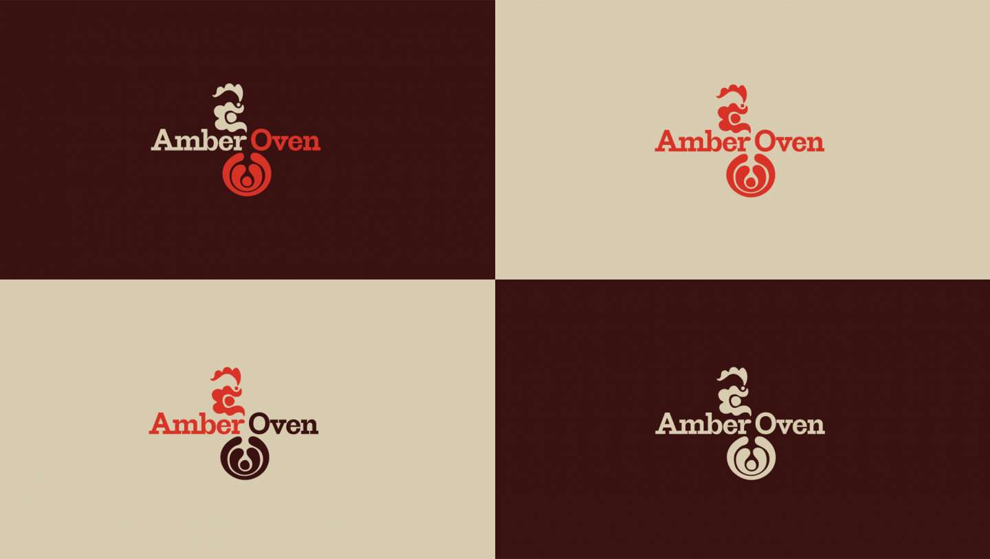 Amber Oven Branding 