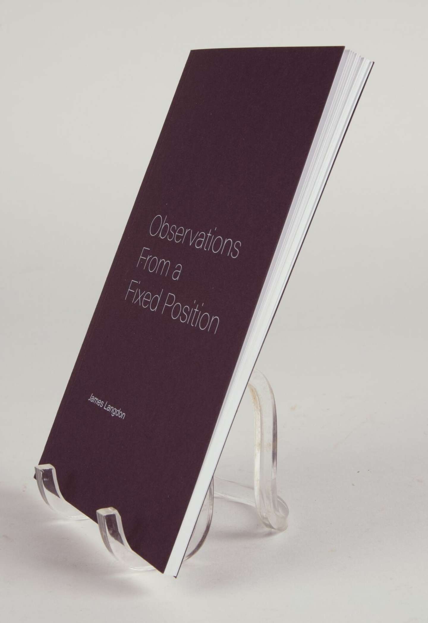 OBSERVATIONS FROM A FIXED POSITION