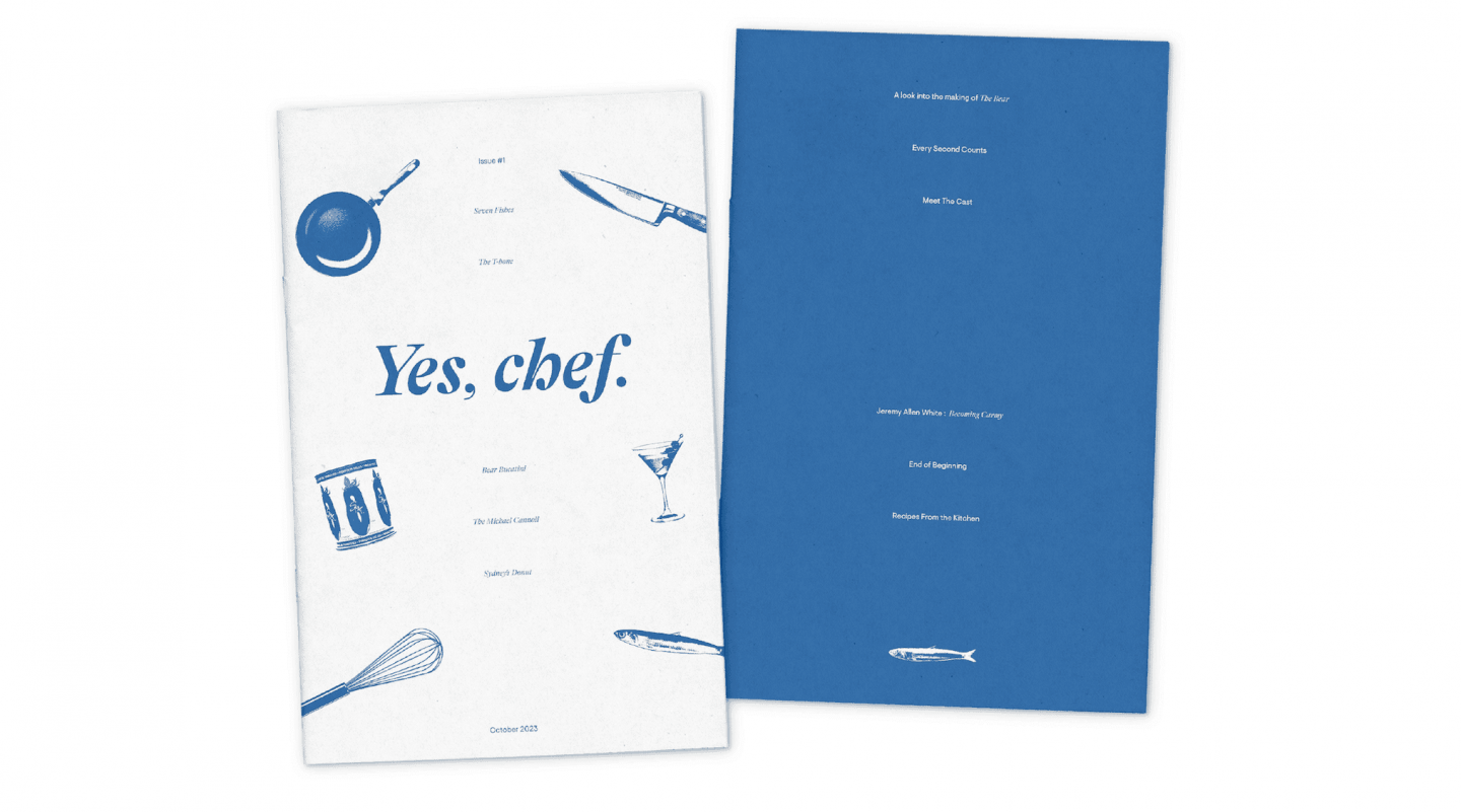 Yes, Chef