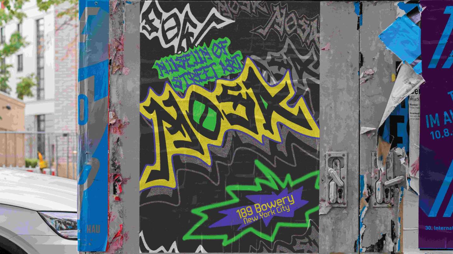 Museum of Street Art Visual Identity Redesign