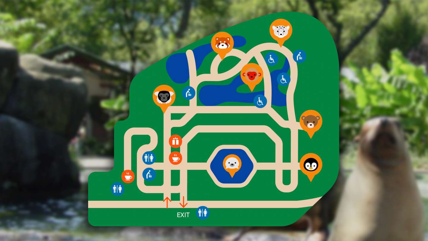 Central Park Zoo Wayfinding Redesign