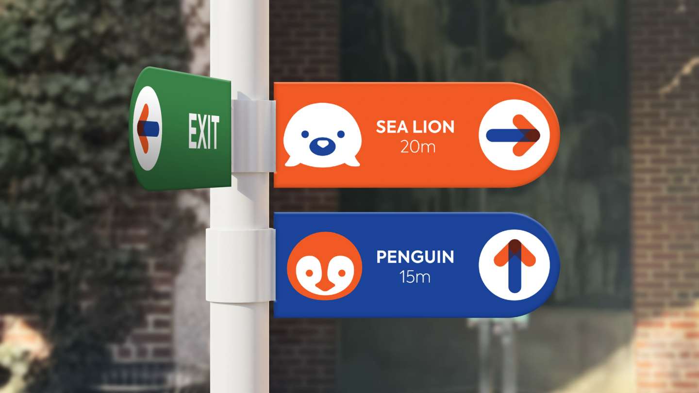 Central Park Zoo Wayfinding Redesign
