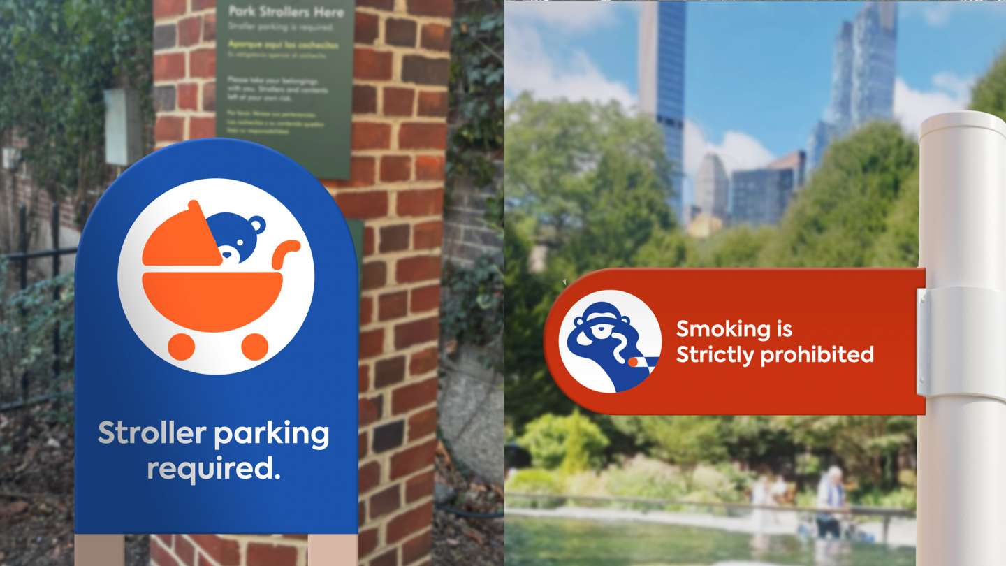Central Park Zoo Wayfinding Redesign