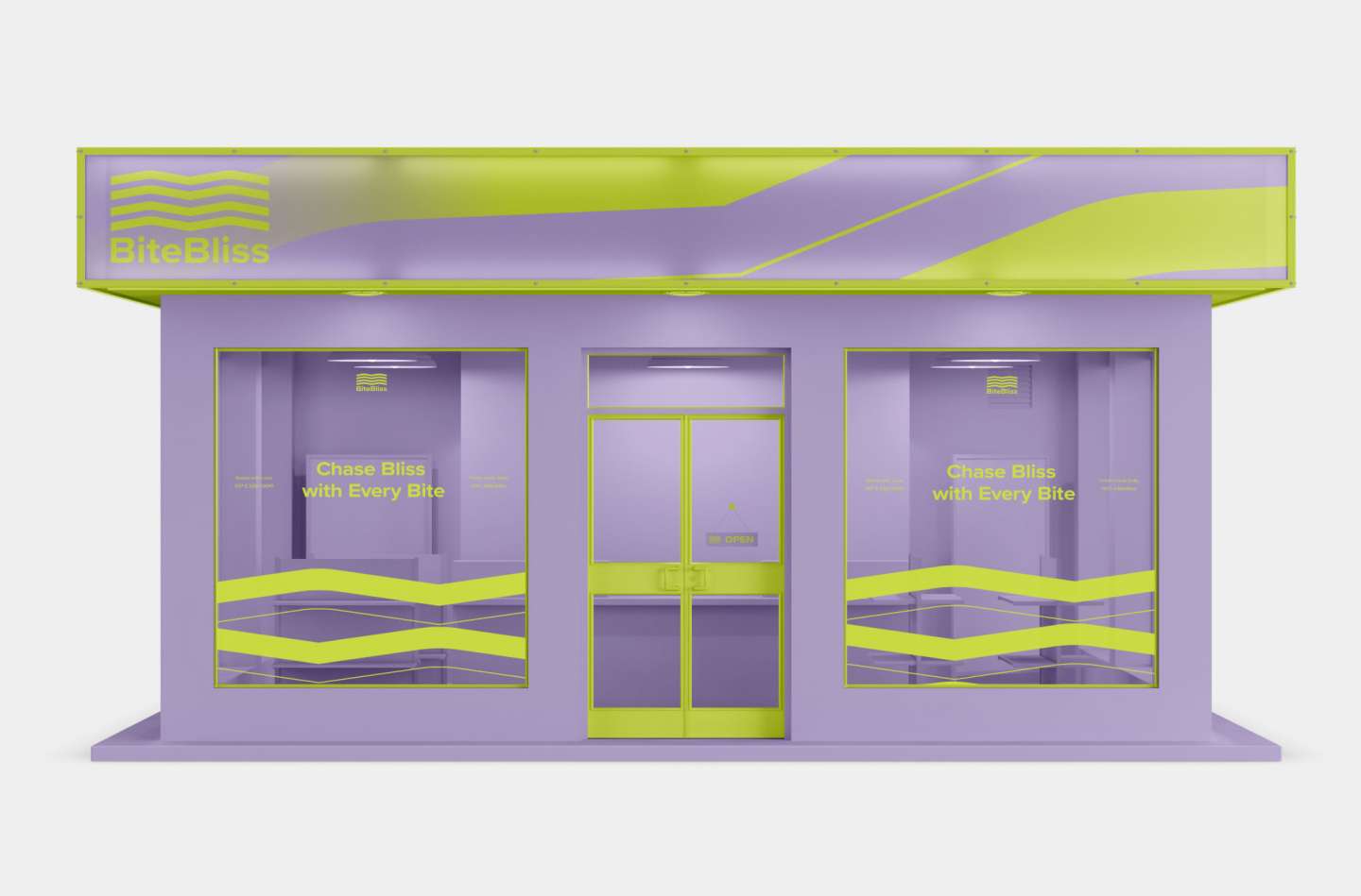 BiteBliss Bakery Branding