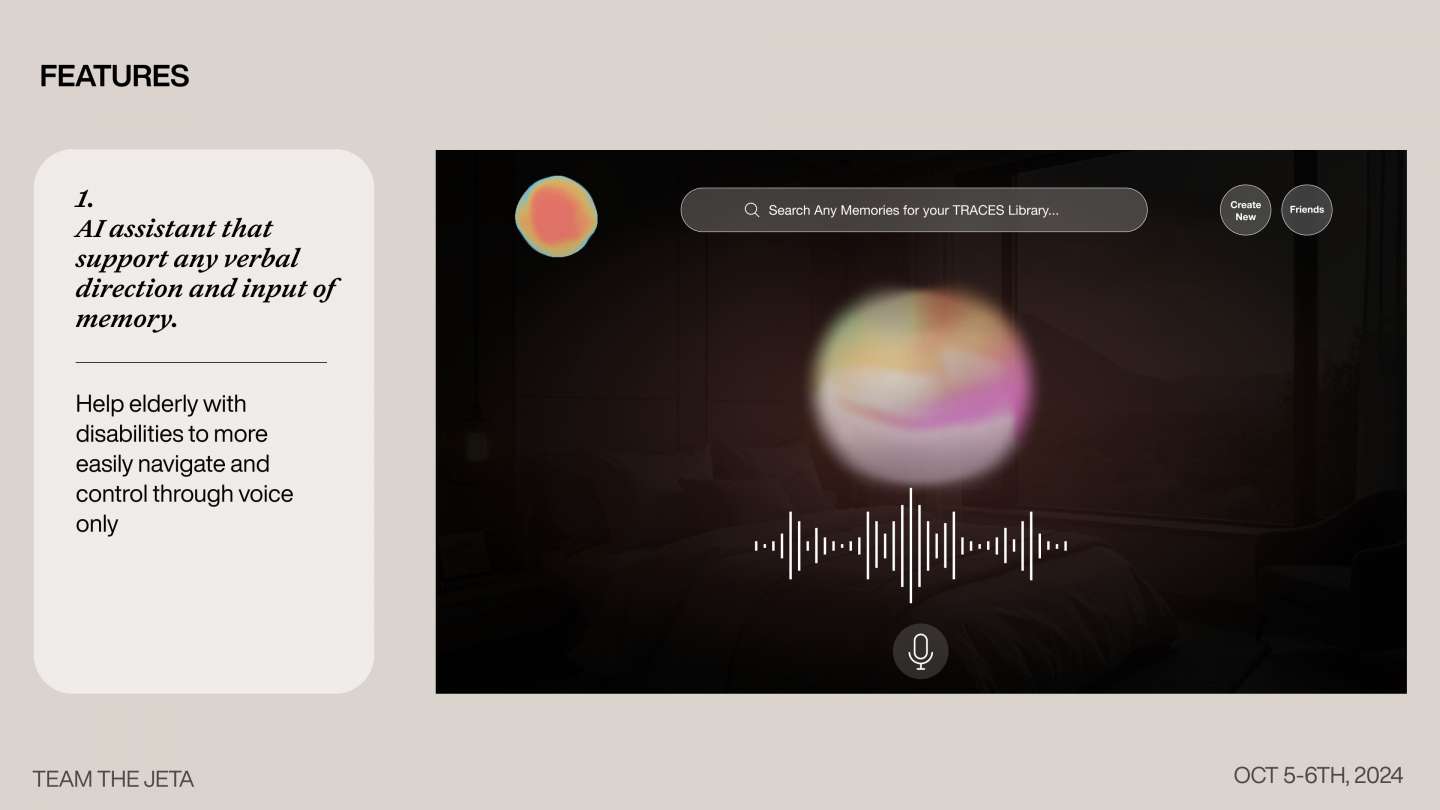 Hackathon: Traces