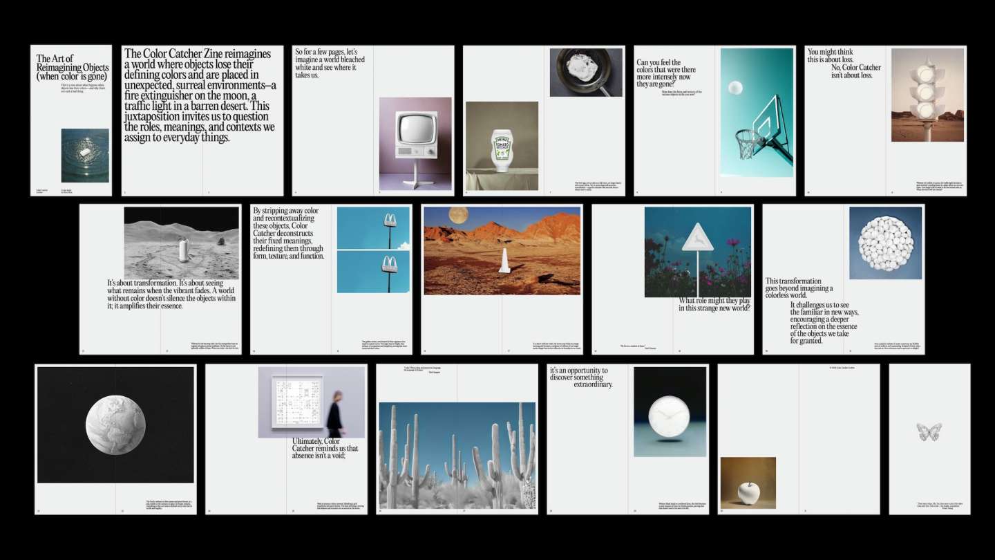 The art of reimagining objects(when color is gone)