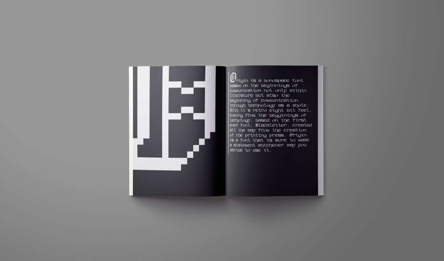 ORIGIN FONT