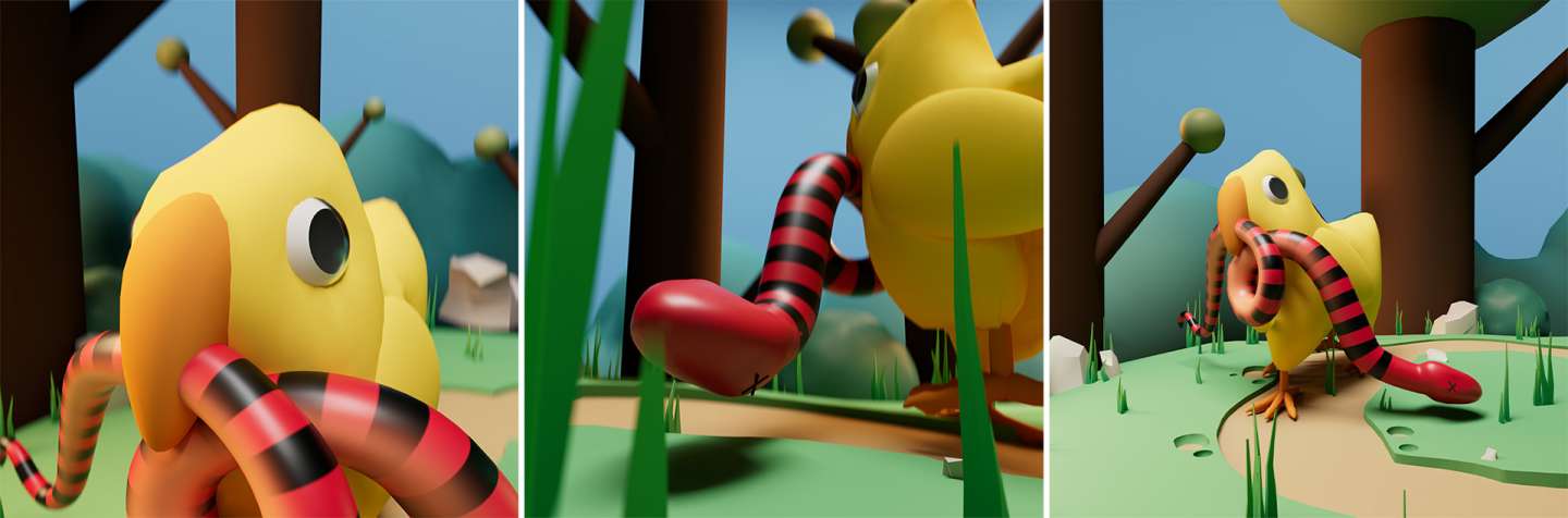 Baby Griffin Walk Cycle