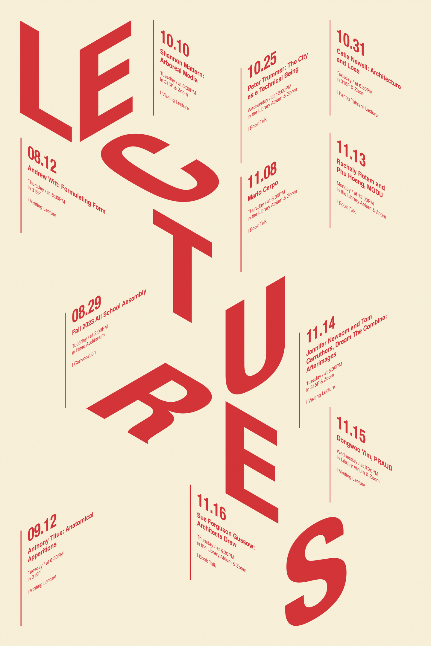 Cooper Union Poster Series