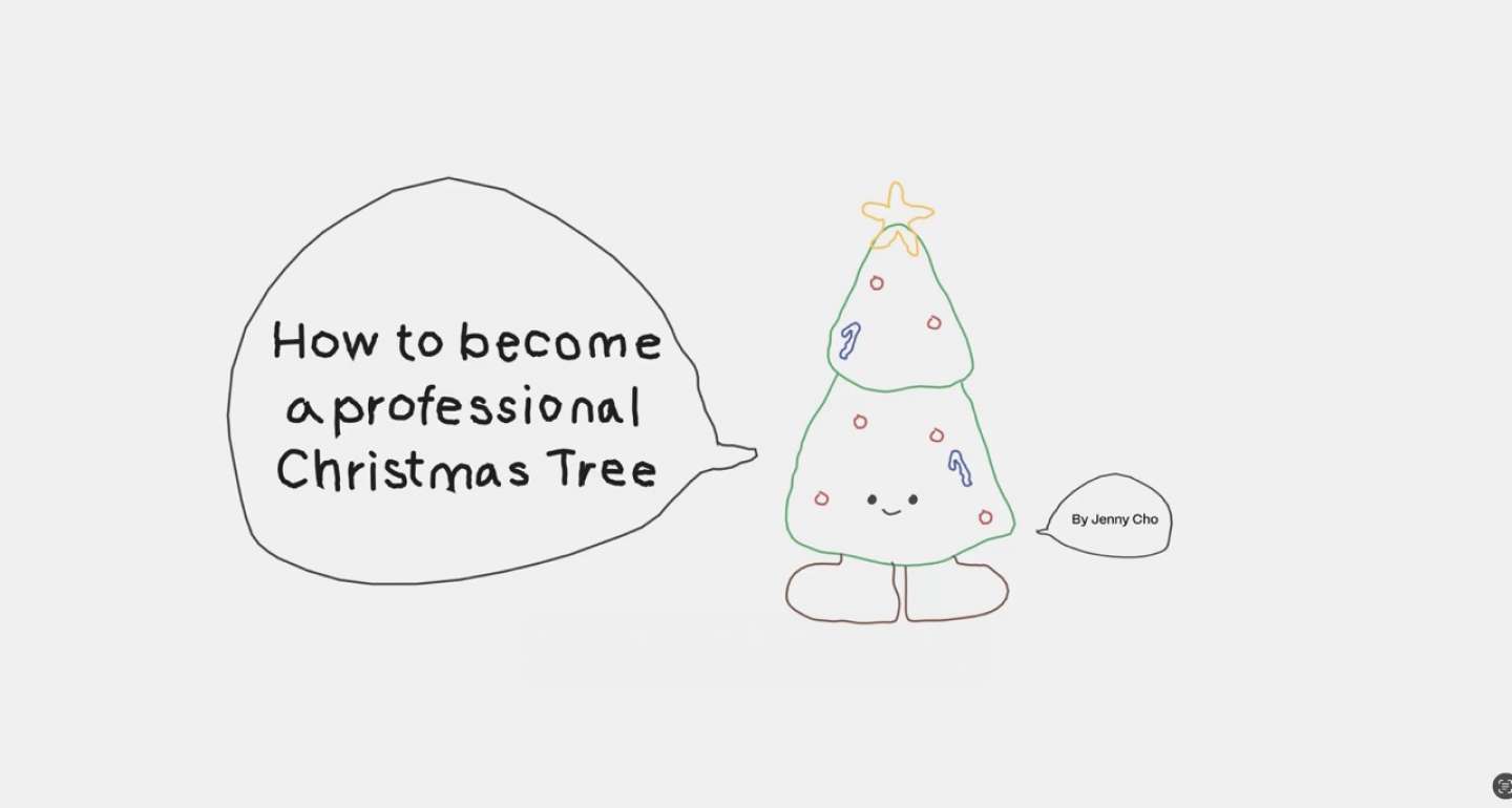 How to be a professional Christmas tree