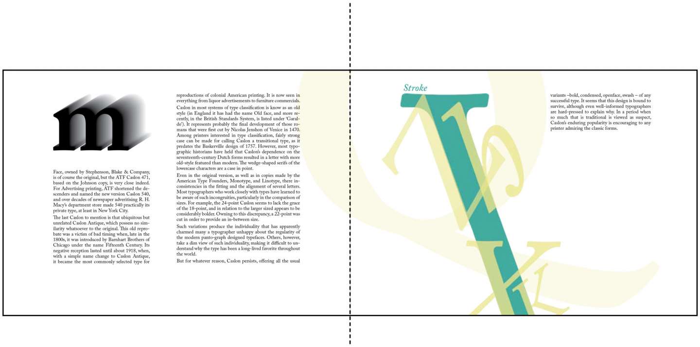 Typeface Editorial - Caslon