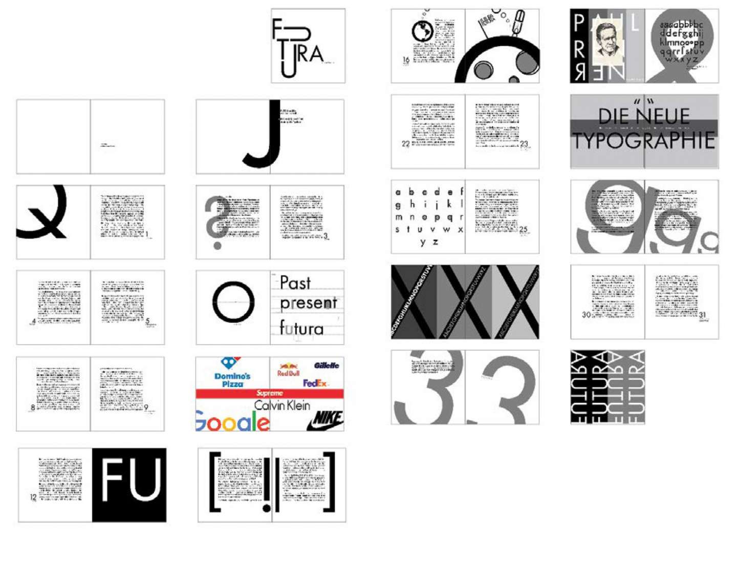Typeface Book - Futura