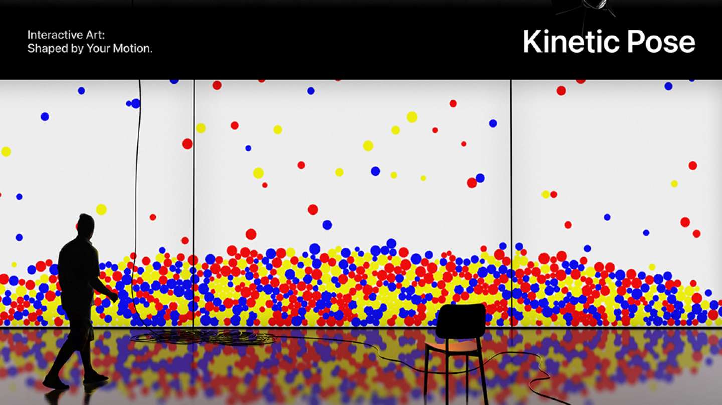 Interactive Art: Kinetic Pose
