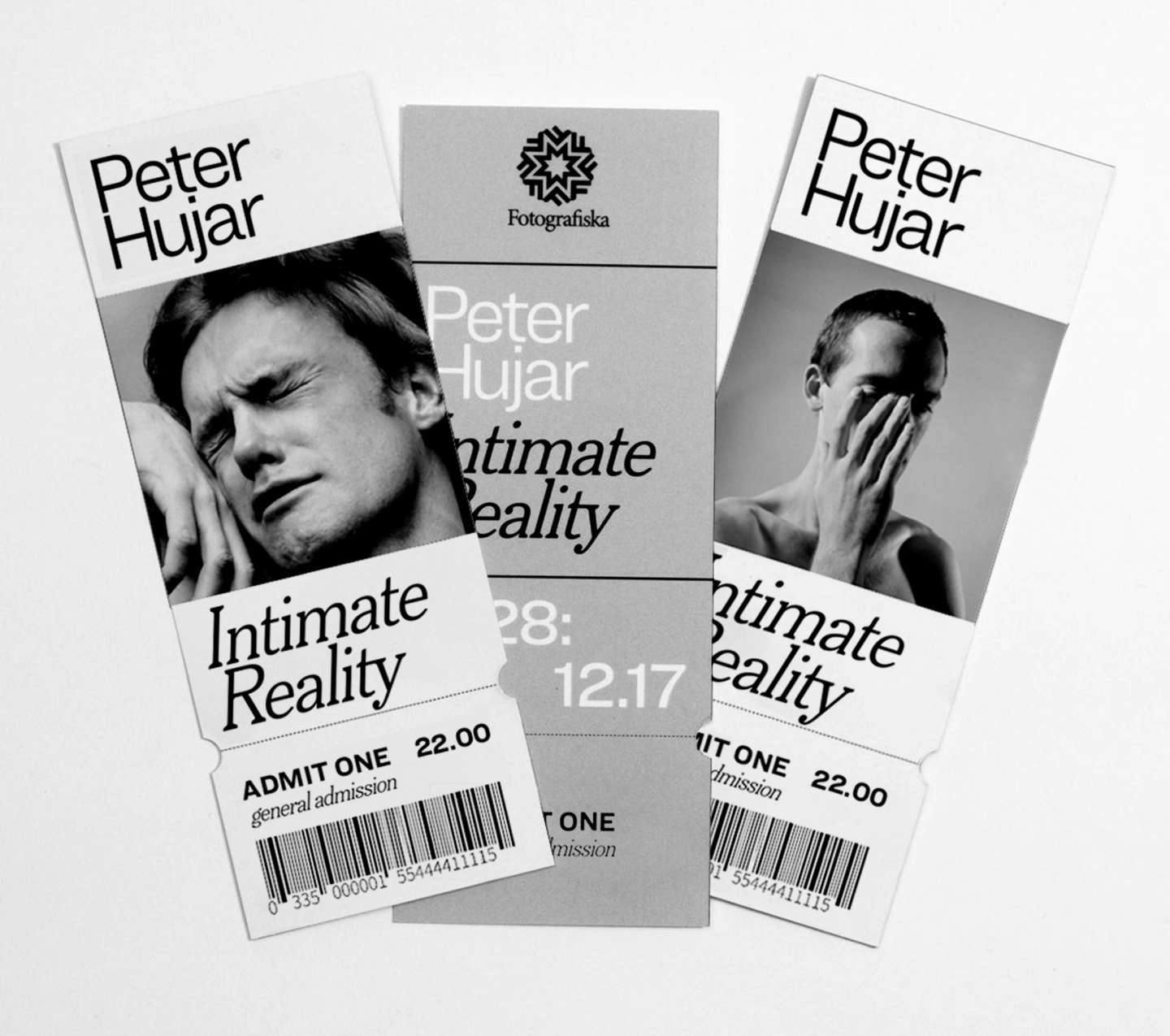 Peter Hujar Exhibition Identity