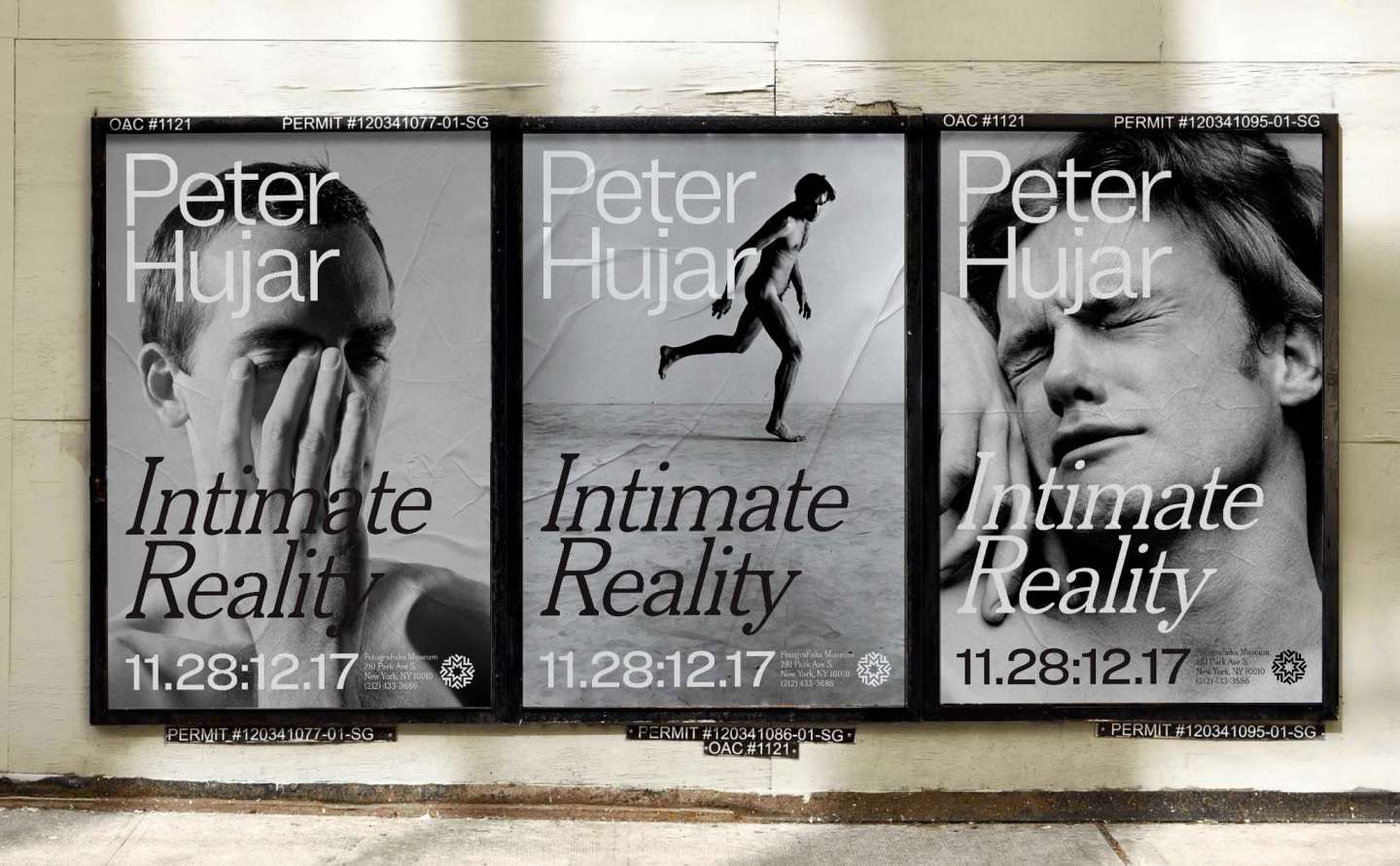 Peter Hujar Exhibition Identity