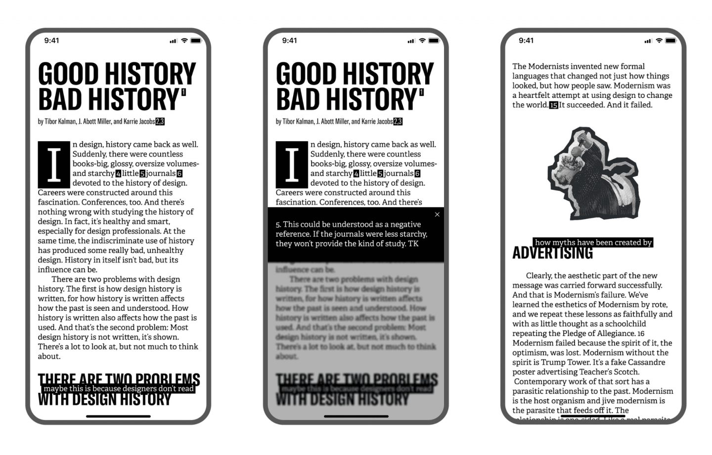 Good/Bad History