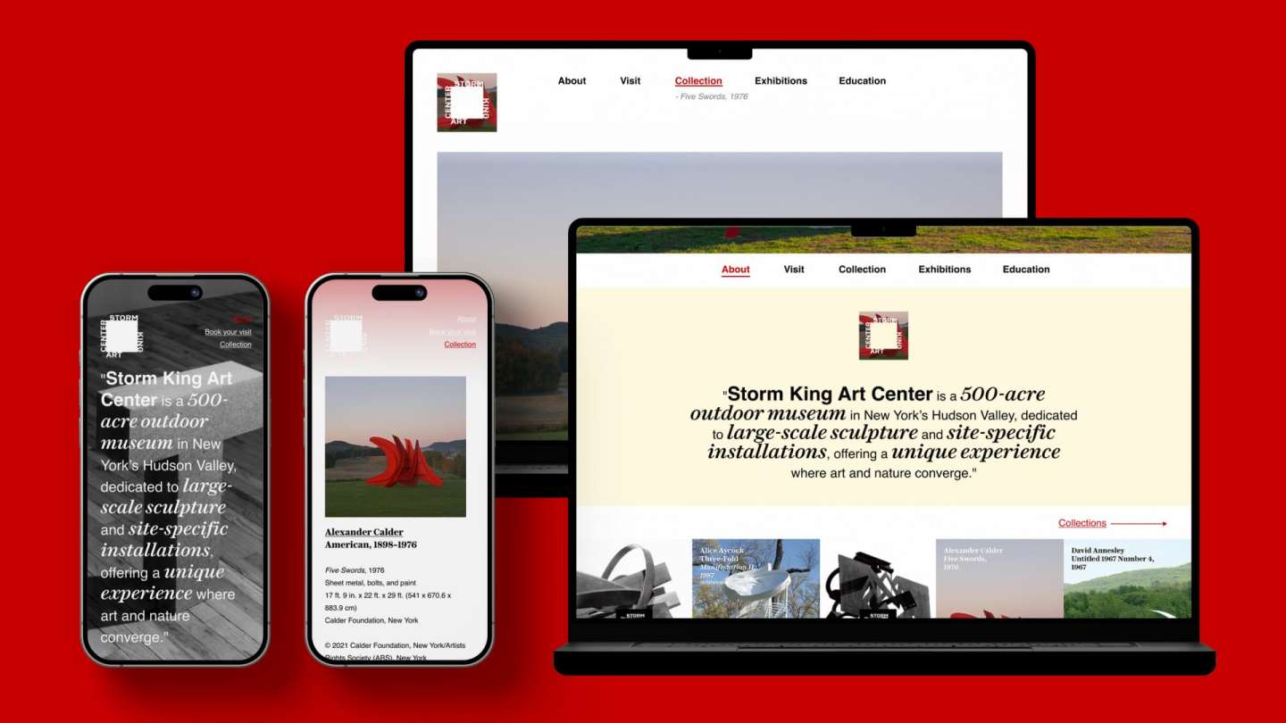 Storm King Art Center Rebranding