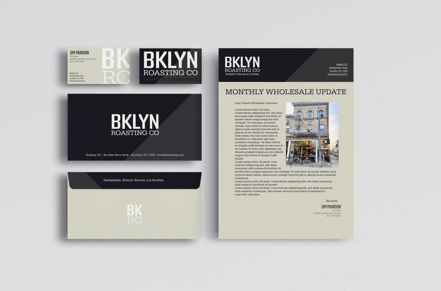 Brooklyn Roasting Company Rebrand
