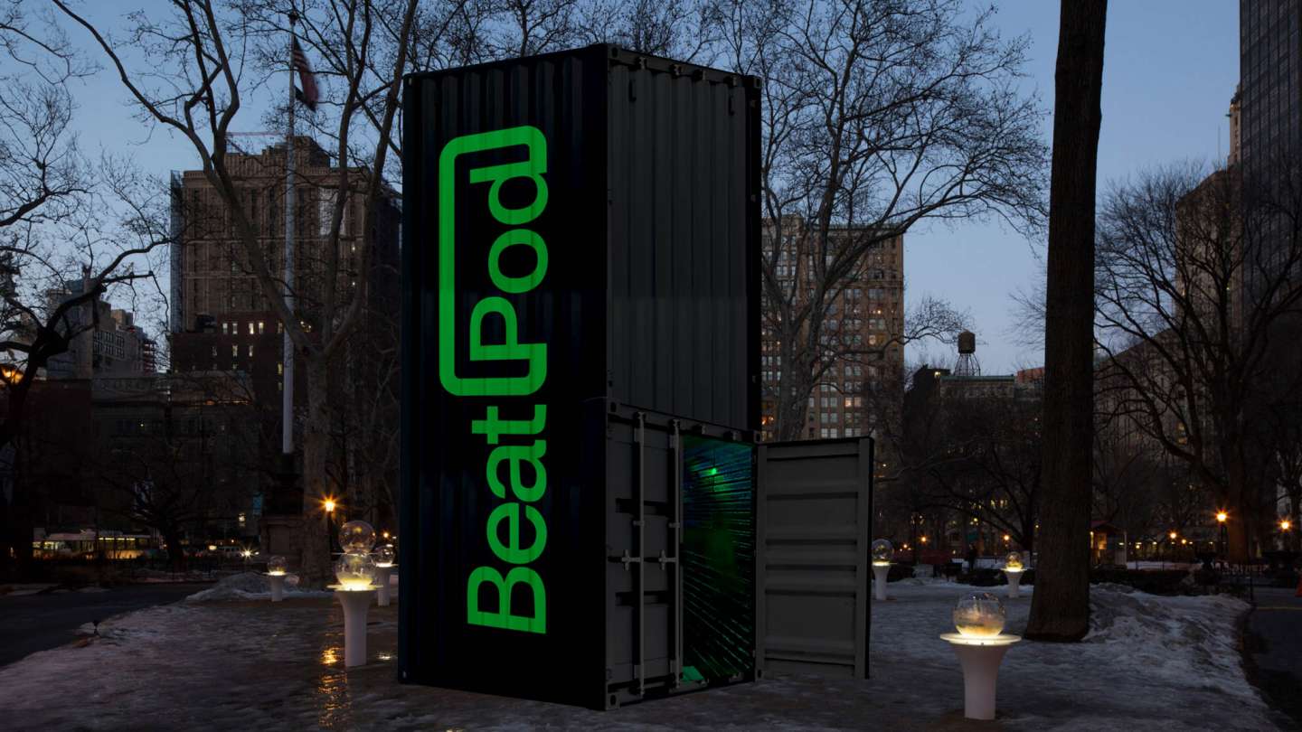 Beatpod by Beatport Party Pod Pop-Up