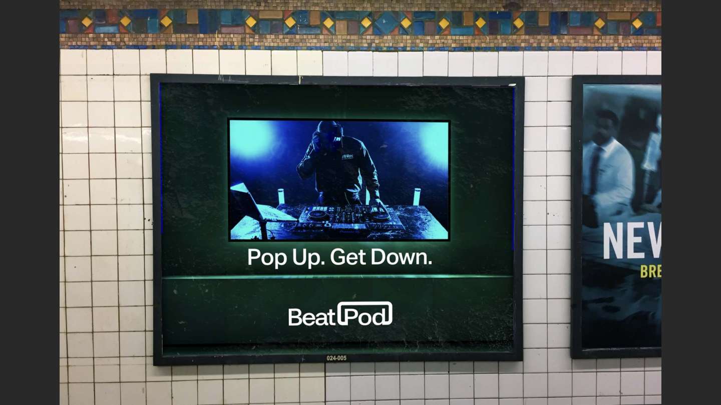 Beatpod by Beatport Party Pod Pop-Up