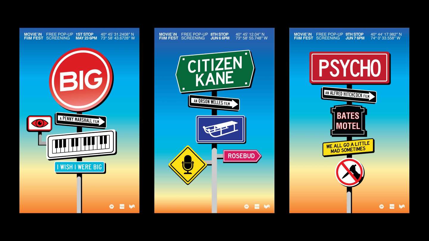 MOViE'iN FiLM FEST POSTER SERIES