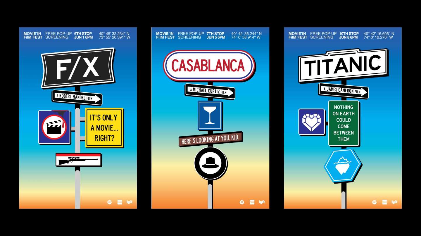 MOViE'iN FiLM FEST POSTER SERIES