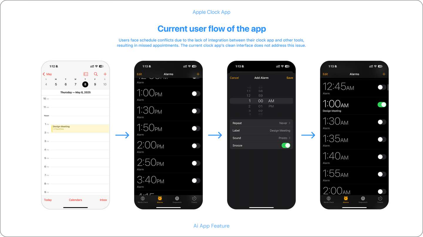 Clock with Apple Intelligence